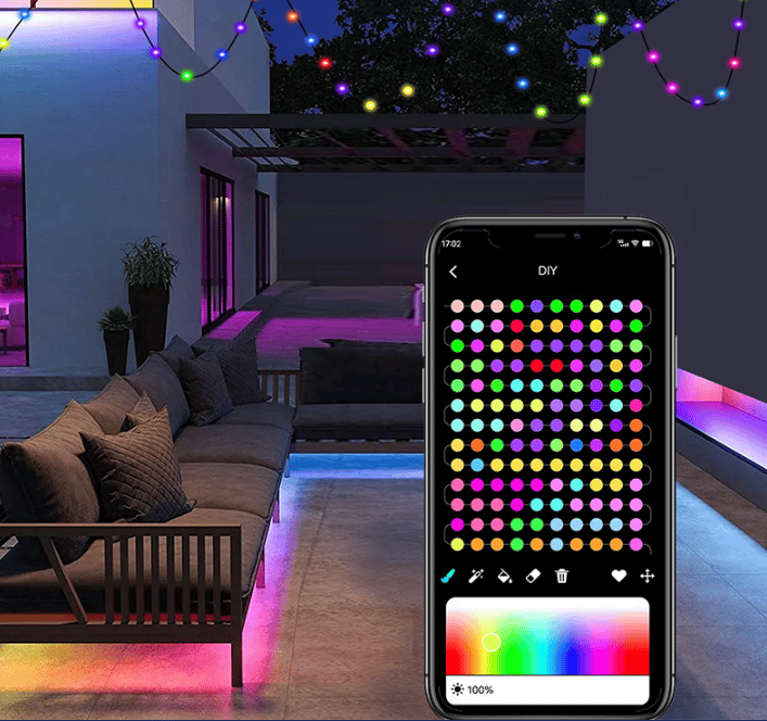 🎅 Early Christmas 49%OFF - Smart Rainbow LED Permanent Outdoor Light - Smartlight 🎁